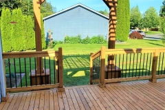 Cedar Deck with Pergola Awning