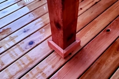 Cedar Deck Rebuild with Pergola